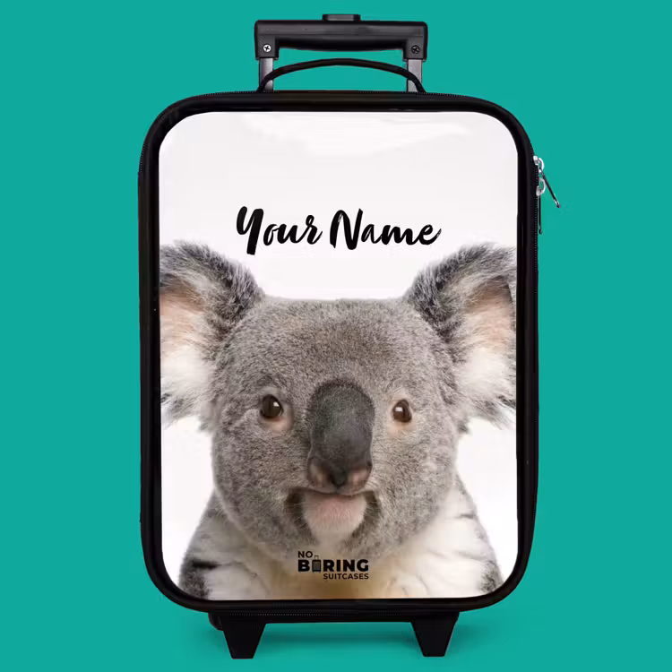 Children's suitcase - Black - Cute Koala Bear — 4