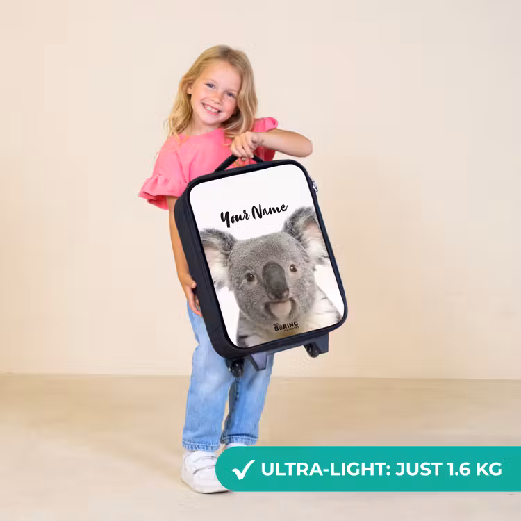 Children's suitcase - Black - Cute Koala Bear — 5