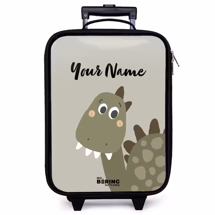 Children's suitcase with name - Danny dino — 1