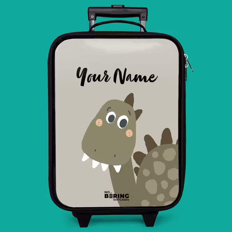Children's suitcase with name - Danny dino — 4