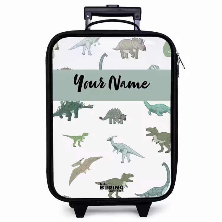 Children's suitcase with name - Dino Dynasty — 1
