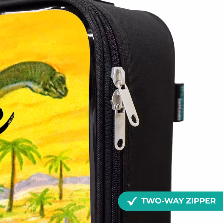 Children's suitcase with name - Dinosaur in Dinosaurland — 6