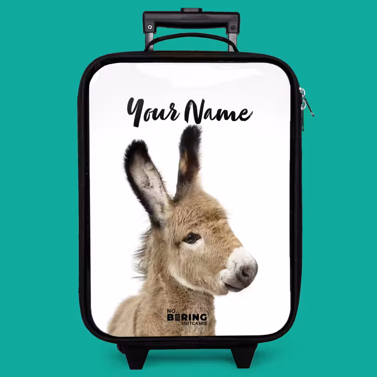 Children's suitcase - Black - Eddy Donkey — 4
