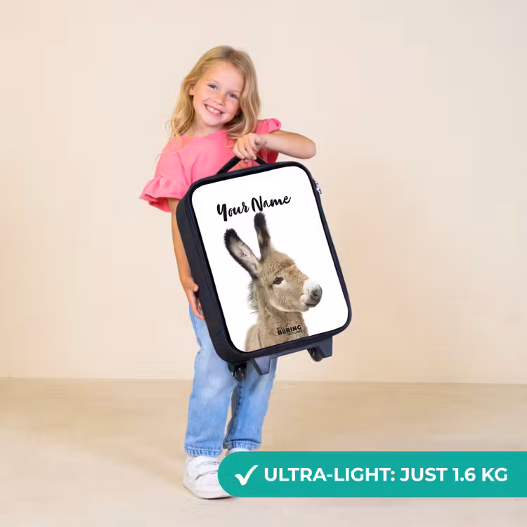 Children's suitcase - Black - Eddy Donkey — 5