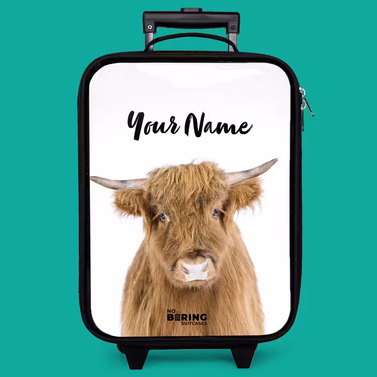 Children's suitcase - Black - Halbe Highlander — 4