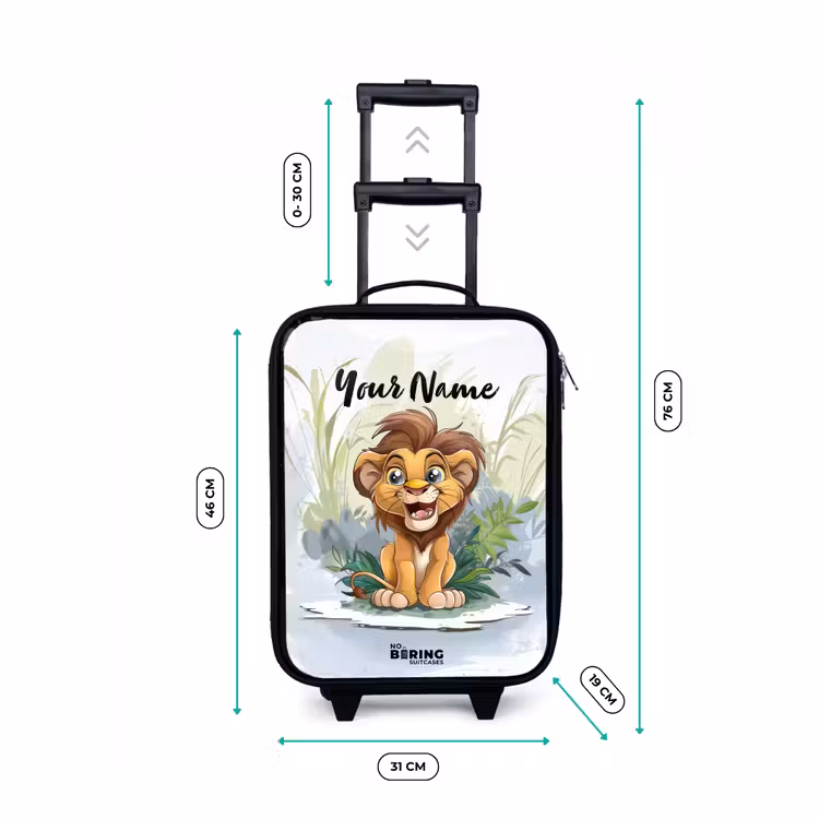 Children's suitcase - Lenny lion — 3