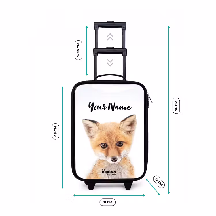 Children's suitcase - Black - Vicky Fox — 3