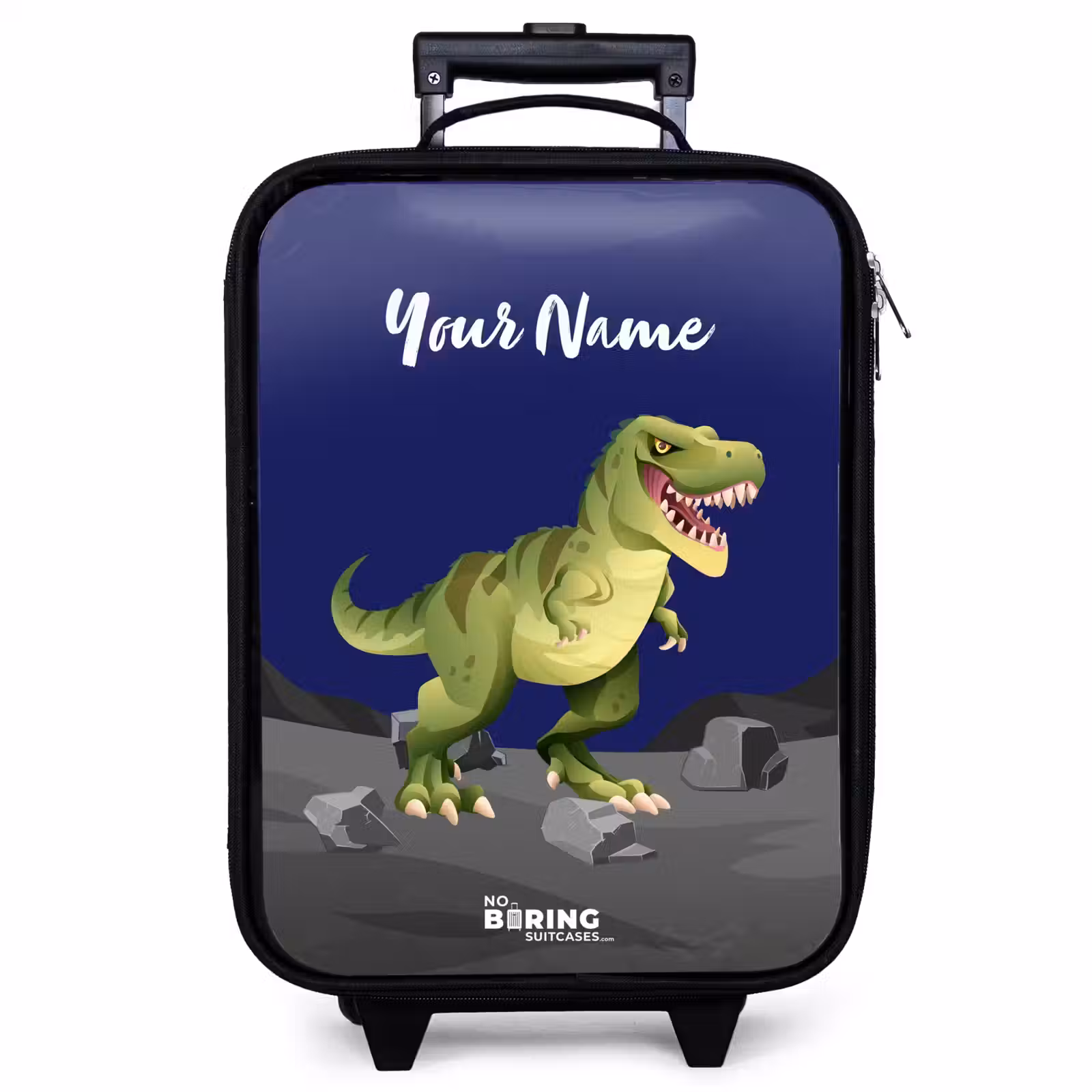 Children's suitcase with name - Tjibbe T-Rex — 1