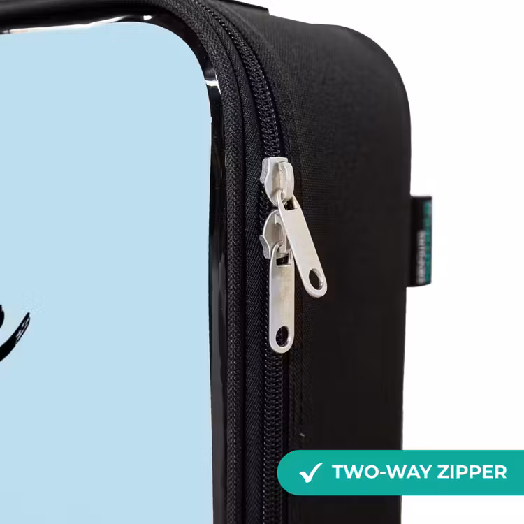 Children's suitcase with name - Happy Bronto — 6