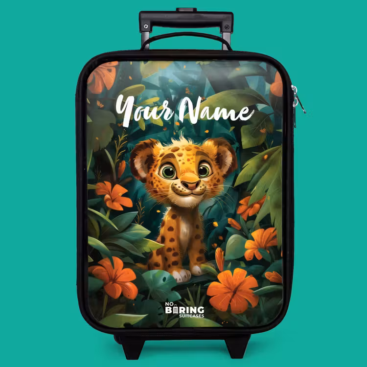 Children's suitcase - Liam leopard — 4
