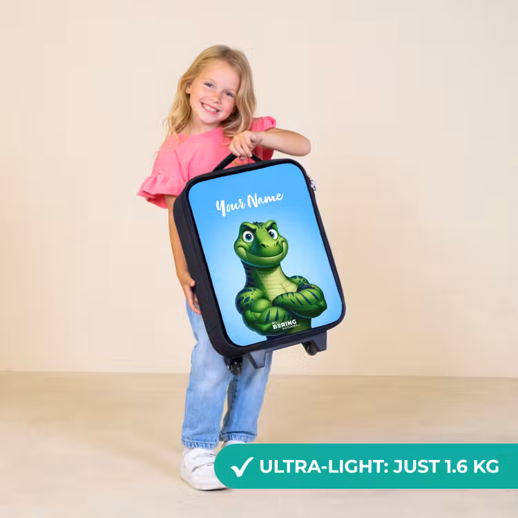 Children's suitcase with name - Musclesaurus — 5
