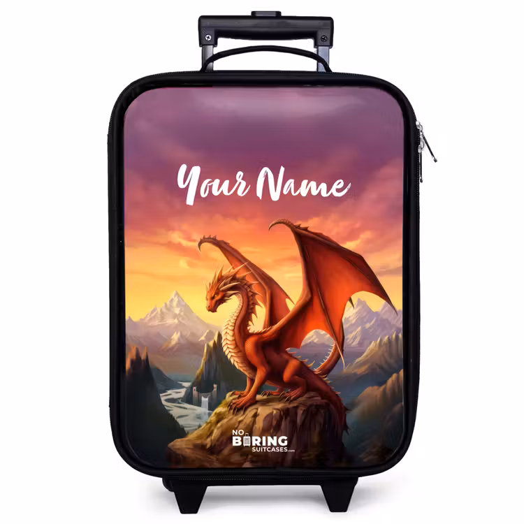 Children's suitcase - Red giant dragon — 1