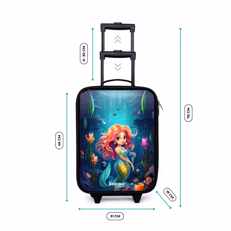 Children's suitcase - Coral Queen — 3