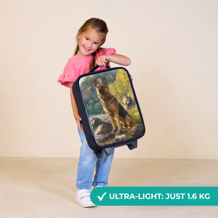 Children's suitcase - Watching sheepdog on the rocks — 3