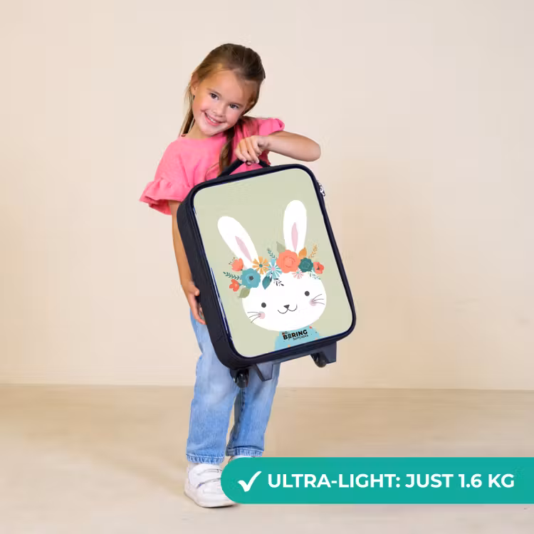 Children's suitcase - Hippie hare — 3