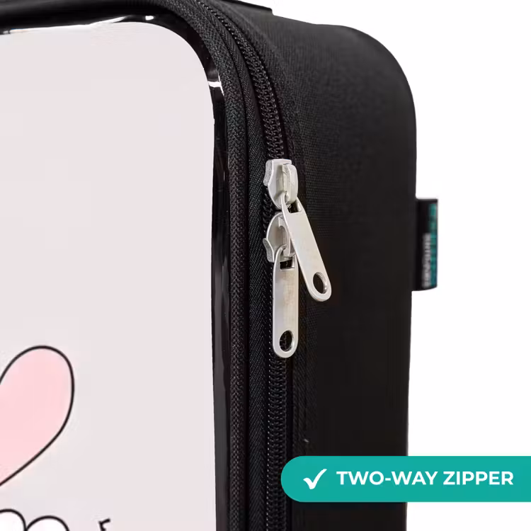 Children's suitcase - Little princess with hearts — 6