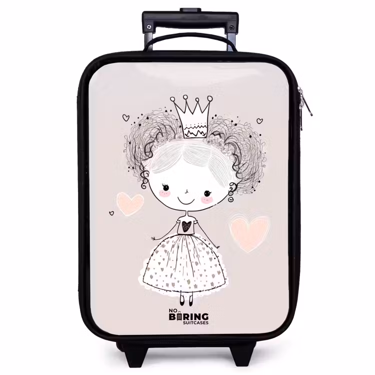 Children's suitcase - Princess with curls — 1
