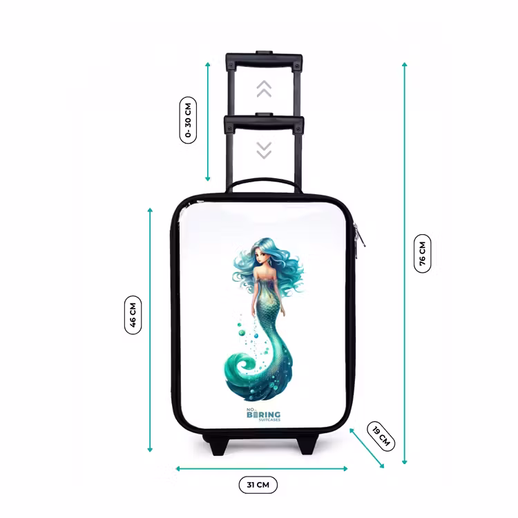 Children's suitcase - Sandra emerald — 2