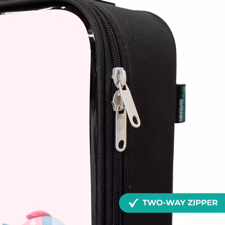 Children's suitcase - Mermaid surrounded by fish and coral — 6