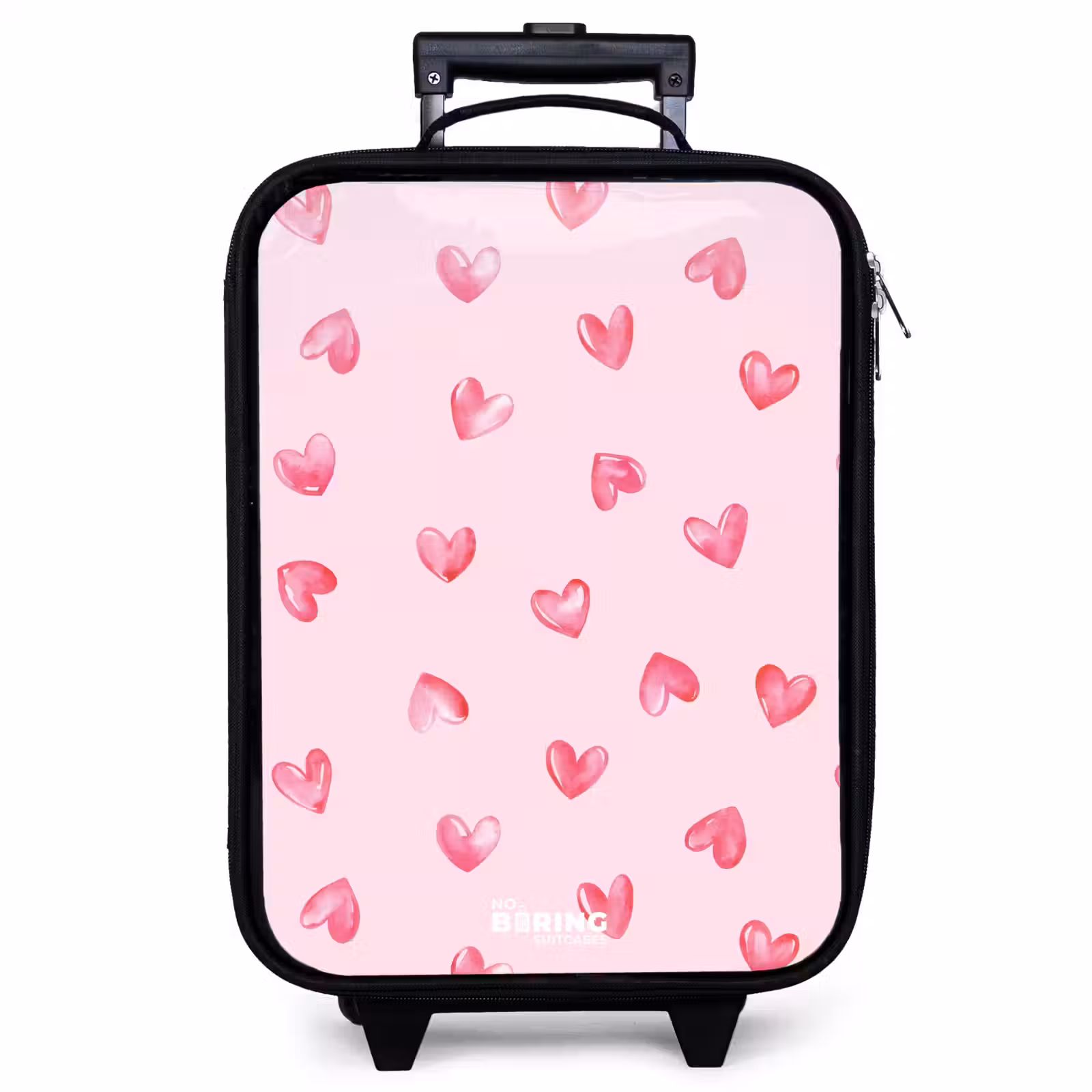 Children's suitcase - Pink hearts — 1