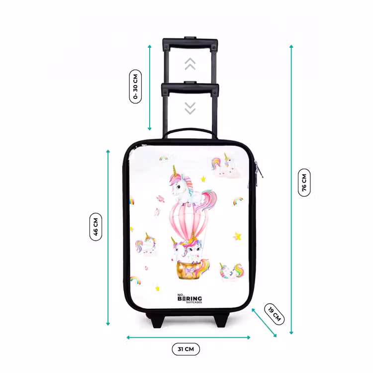 Children's suitcase - Airy unicorns — 2
