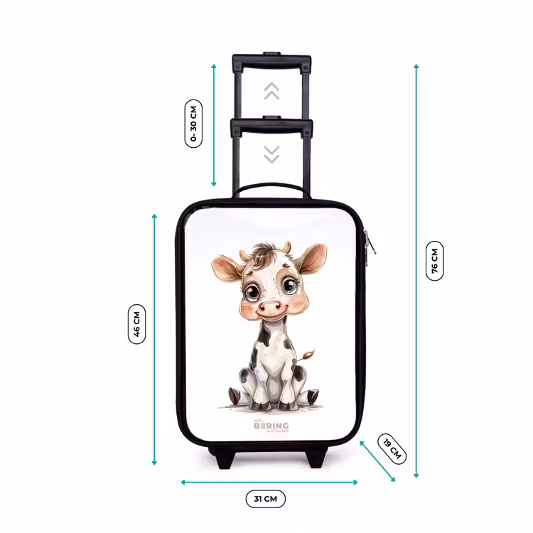Children's suitcase - Baby cow — 3