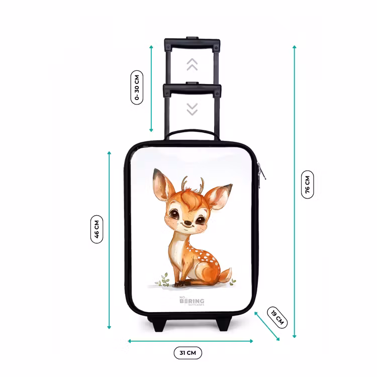 Children's suitcase - Baby deer — 3