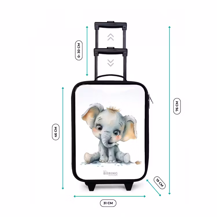Children's suitcase - Baby elephant — 3