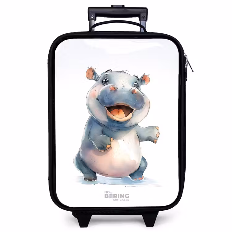 Children's suitcase - Baby hippo — 1