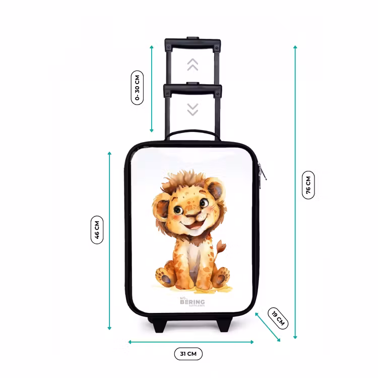 Children's suitcase - Baby lion — 3