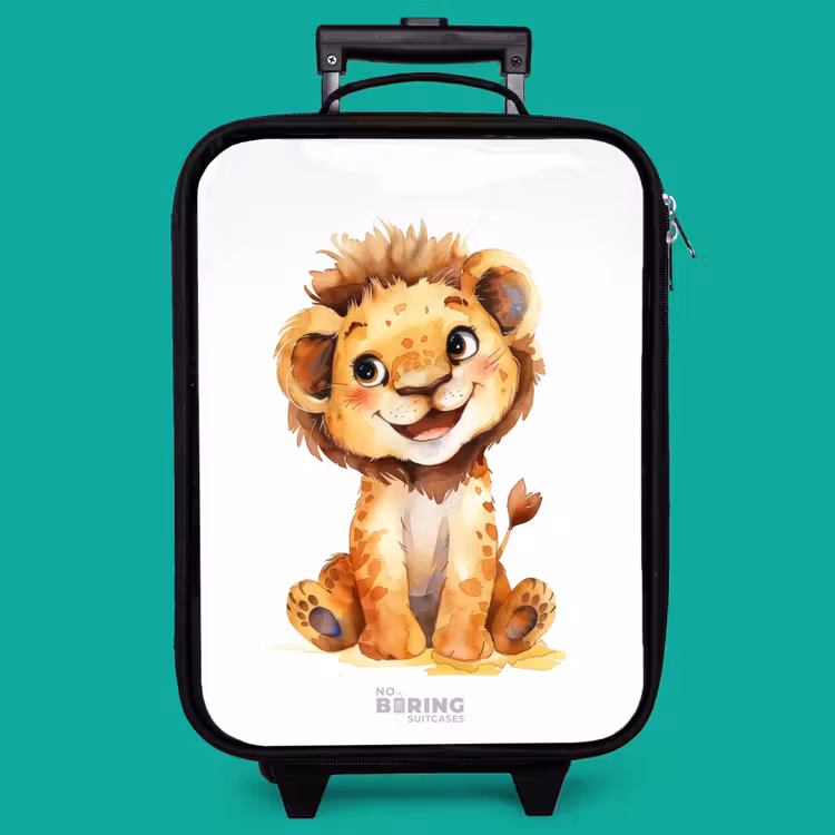 Children's suitcase - Baby lion — 4
