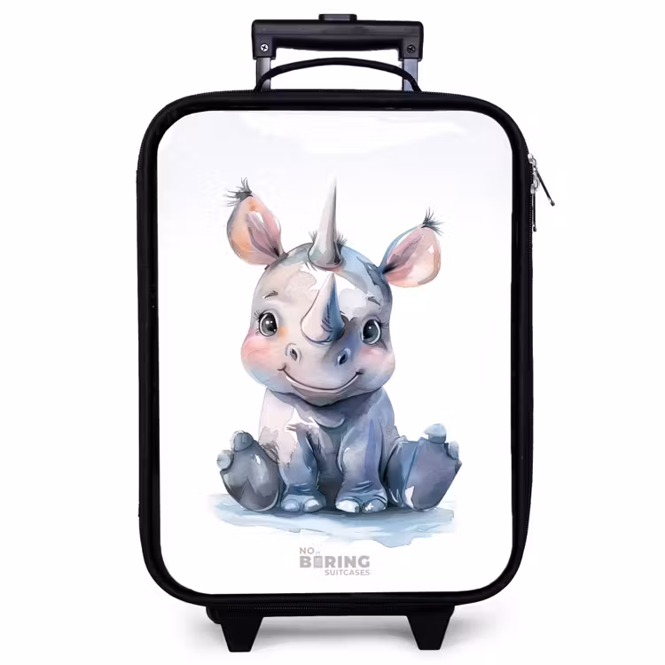 Children's suitcase - Baby Rhino — 1