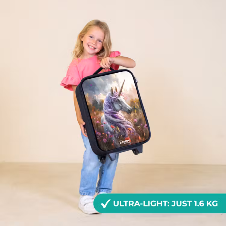 Children's suitcase - Lavender spring horn — 5