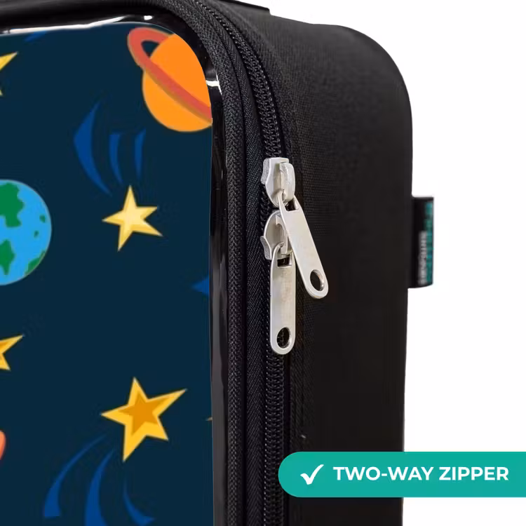 Children's suitcase - Pattern of rockets and planets — 4
