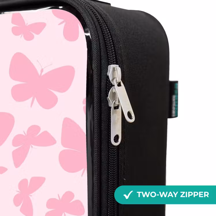 Children's suitcase - Pink butterflies — 6