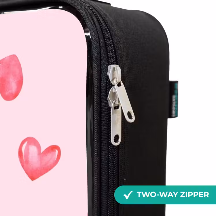 Children's suitcase - Pink hearts — 6