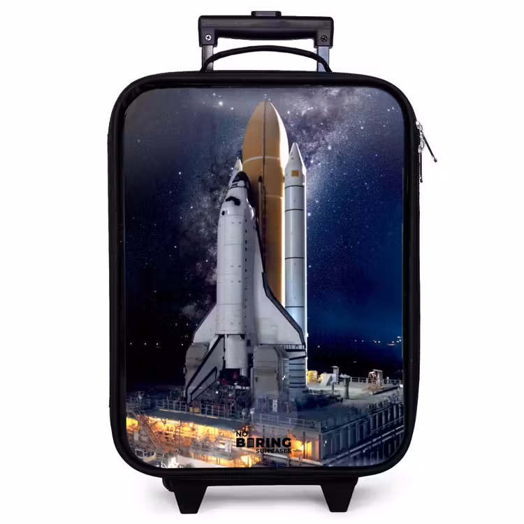 Children's suitcase - Space shuttle ready to take off — 1