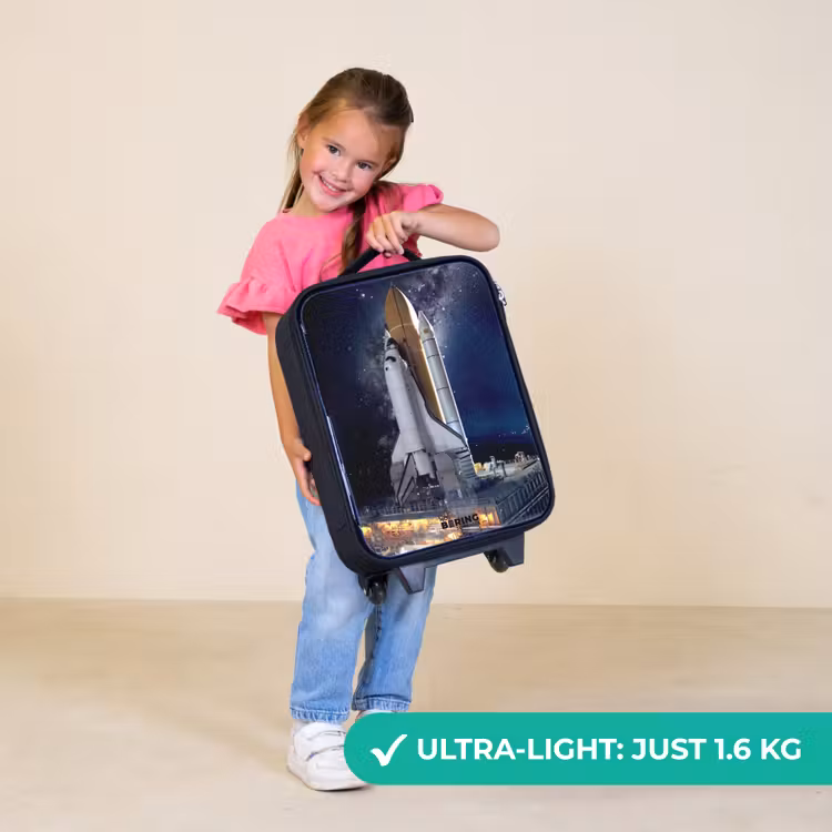 Children's suitcase - Space shuttle ready to take off — 5