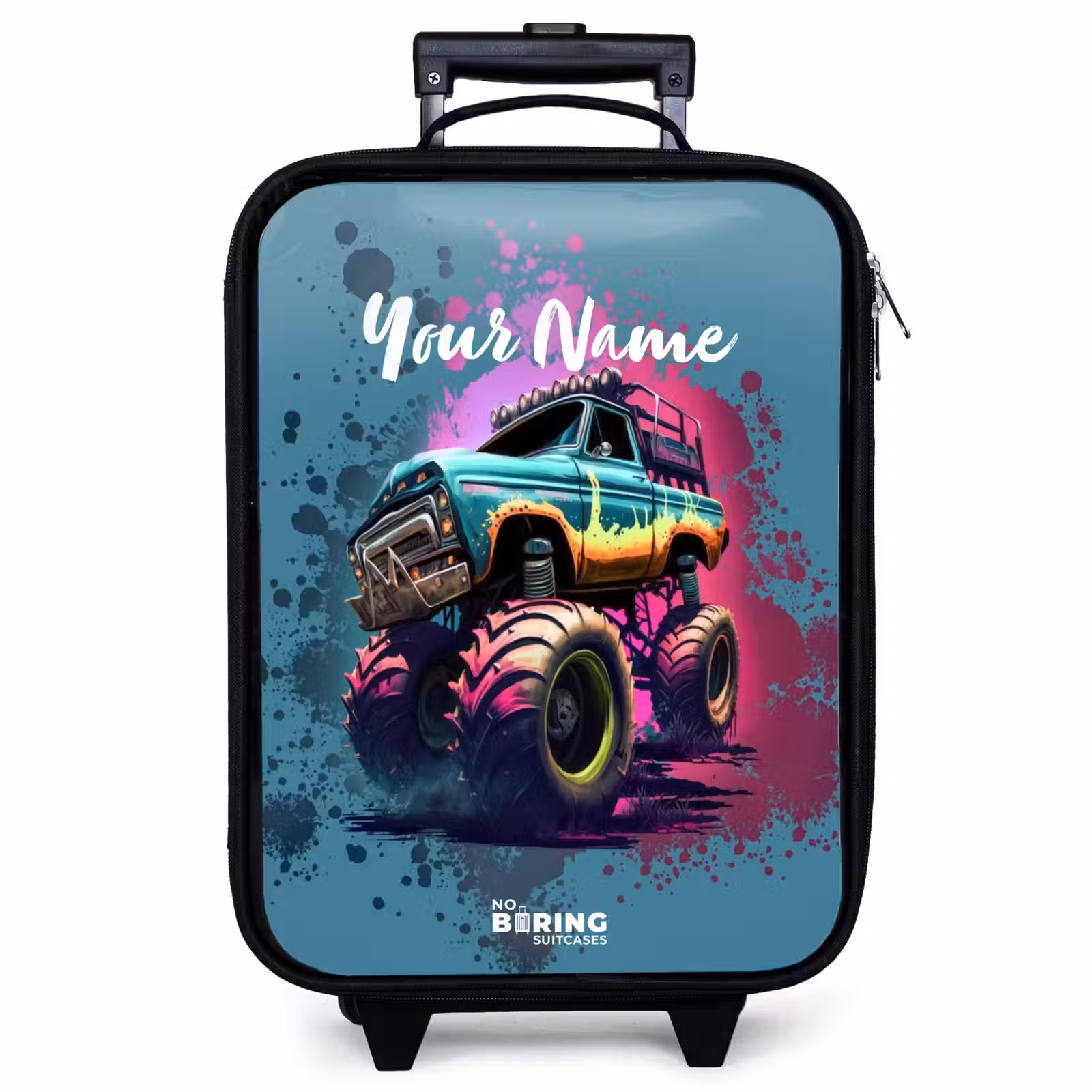 Children's suitcase - Monster Wheels — 1