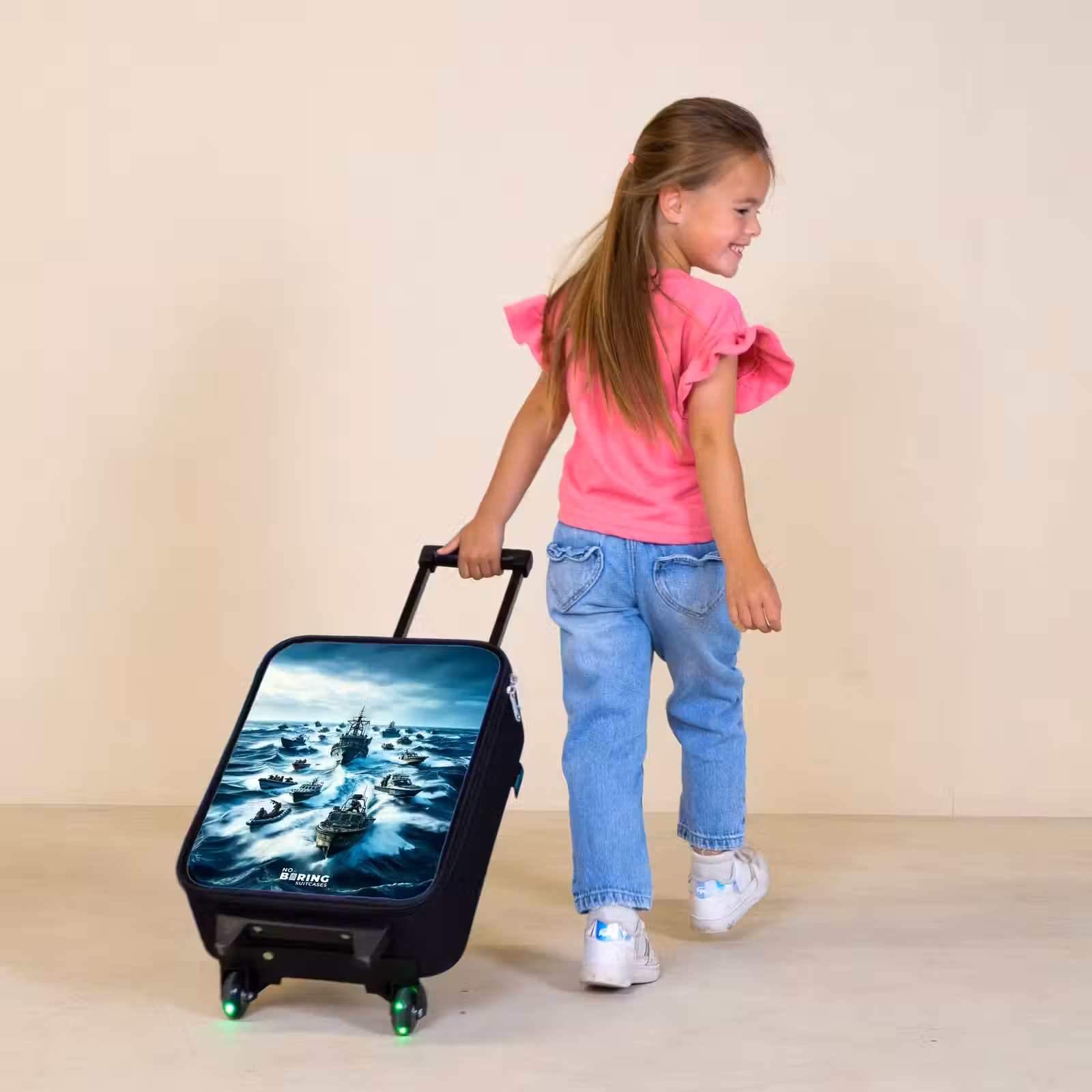Children's suitcase - Ships in the sea — 1