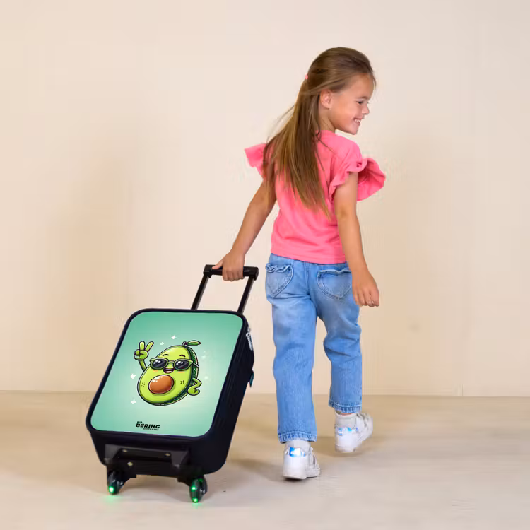 Children's suitcase - Appie avocado — 1