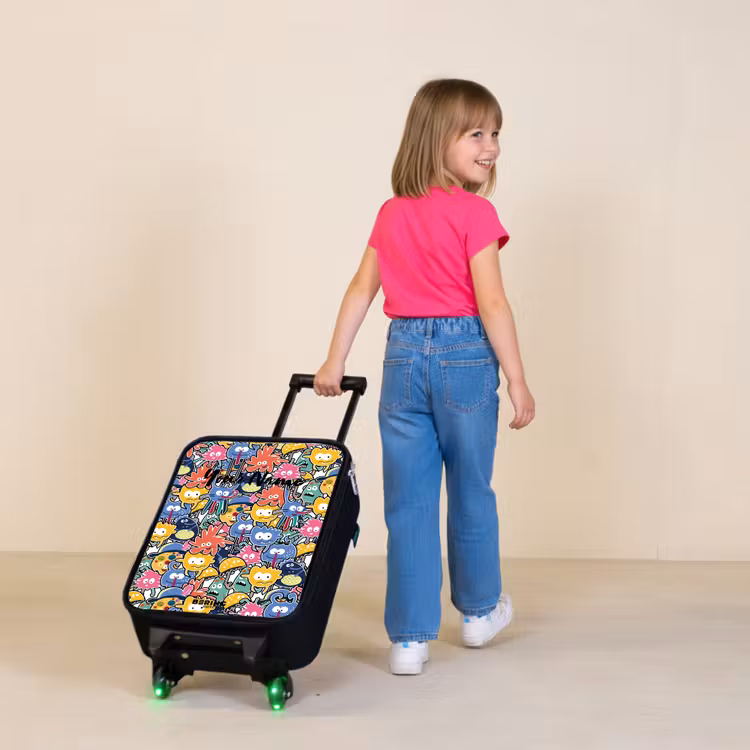 Children's suitcase - Beasts with Big Eyes — 2