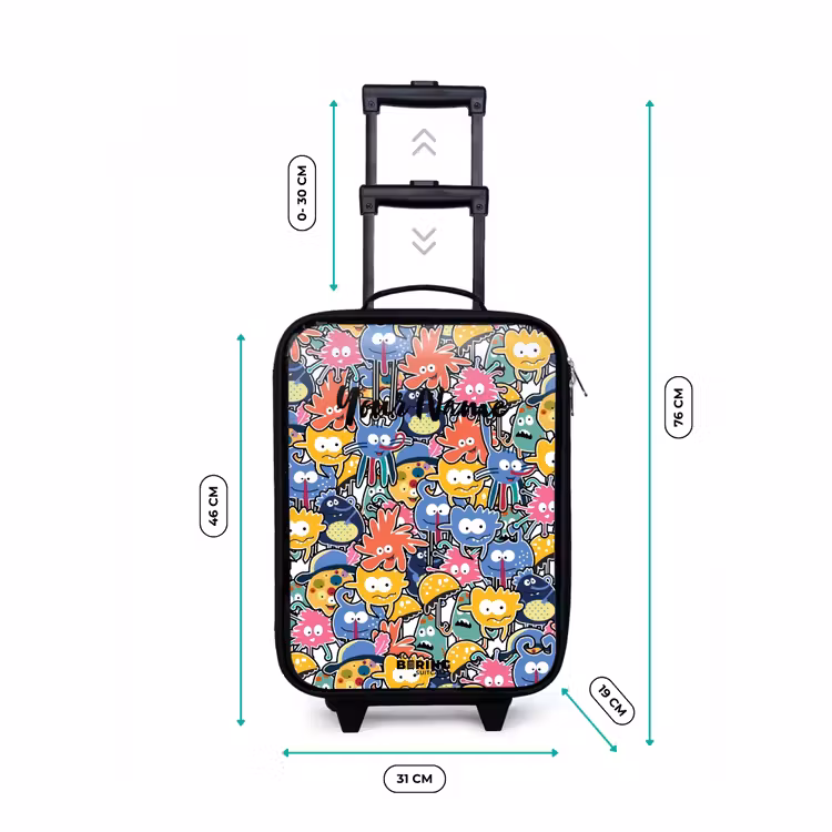 Children's suitcase - Beasts with Big Eyes — 3
