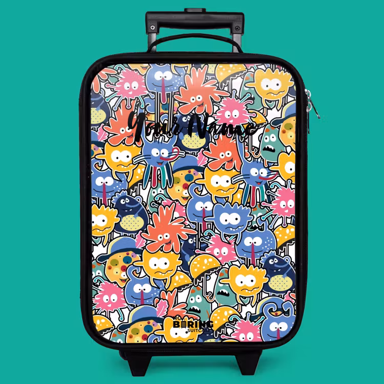 Children's suitcase - Beasts with Big Eyes — 4