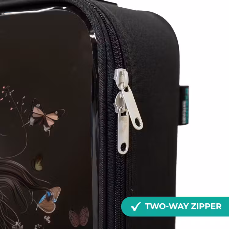 Children's suitcase - Black horse in bloom — 6