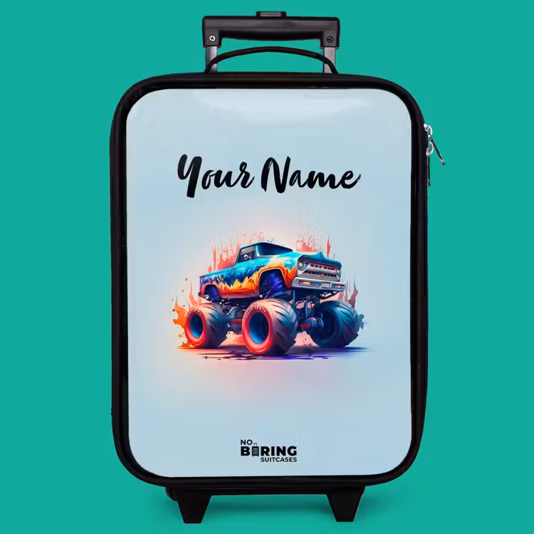 Children's suitcase - Fierce Wheels — 4