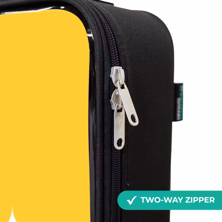 Children's suitcase - Smiling banana with black sunglasses — 4