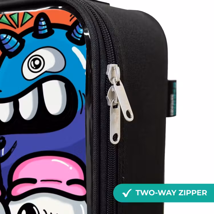 Children's suitcase - Funny colorful monsters — 6