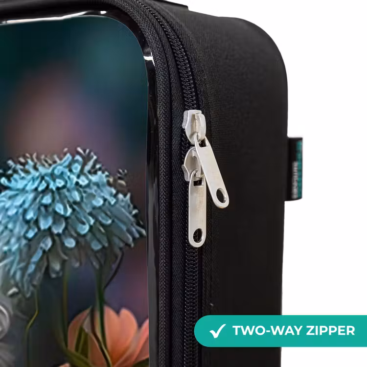 Children's suitcase - Kitten among flowers — 4