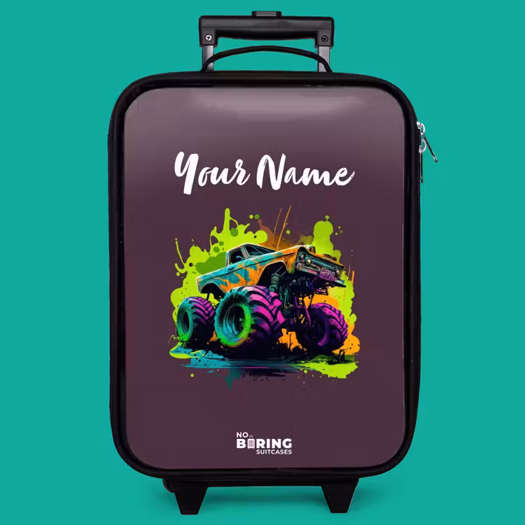 Children's suitcase - Neon Wheels — 4